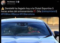 Enlace a Dembélé fue a abrir él mismo