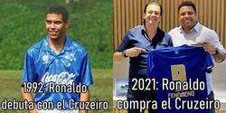 Enlace a Ronaldo se pasó la vida.
