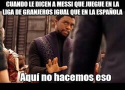 Enlace a Messi no es de campo ni de granja