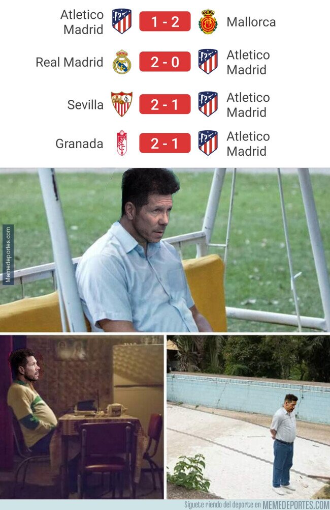 1151675 - 4 derrotas seguidas para los del Cholo