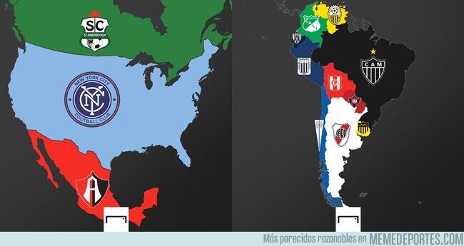 1151776 - El mapa de los campeones de América en 2021