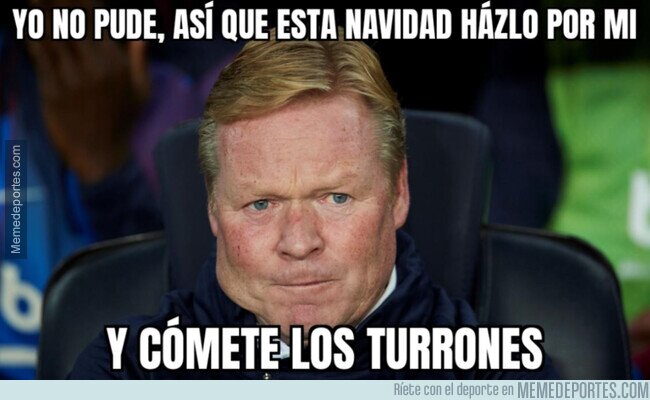 1151802 - Estas fiestas recuerda a Koeman