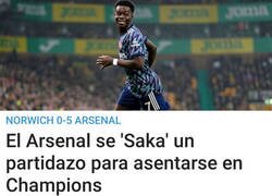 Enlace a El Arsenal se la Saka
