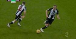 Enlace a Cristiano vuelve a escaparse de la expulsión después de esta fuerte entrada