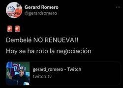 Enlace a ¿De qué va Dembélé?