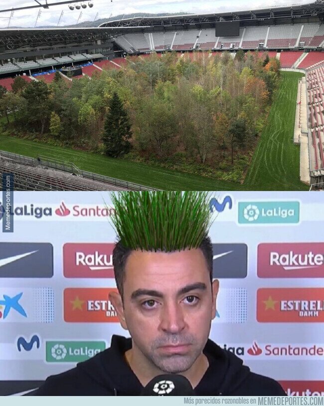 1152186 - El campo infernal para Xavi