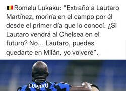 Enlace a La dupla que hicieron Lukaku y Lautaro tanto dentro como fuera del campo