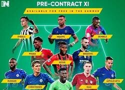 Enlace a El equipo ideal de jugadores que acaban contrato en 2022