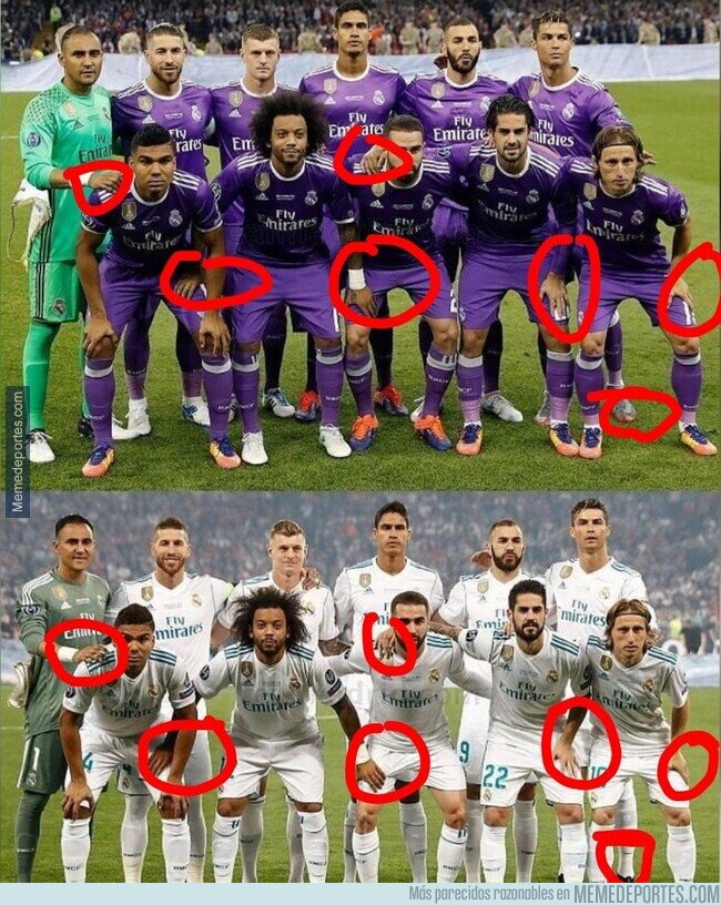 1152396 - El Madrid usó la misma formación tanto en Cardiff como en Kiev