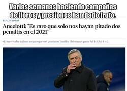 Enlace a Ancelotti lo logró.