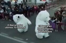 Enlace a Siempre pinchan al final