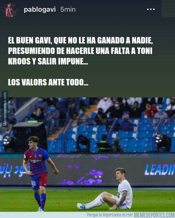 1153080 - Gavi encarna muy bien los valors de los que hablaba Laporta