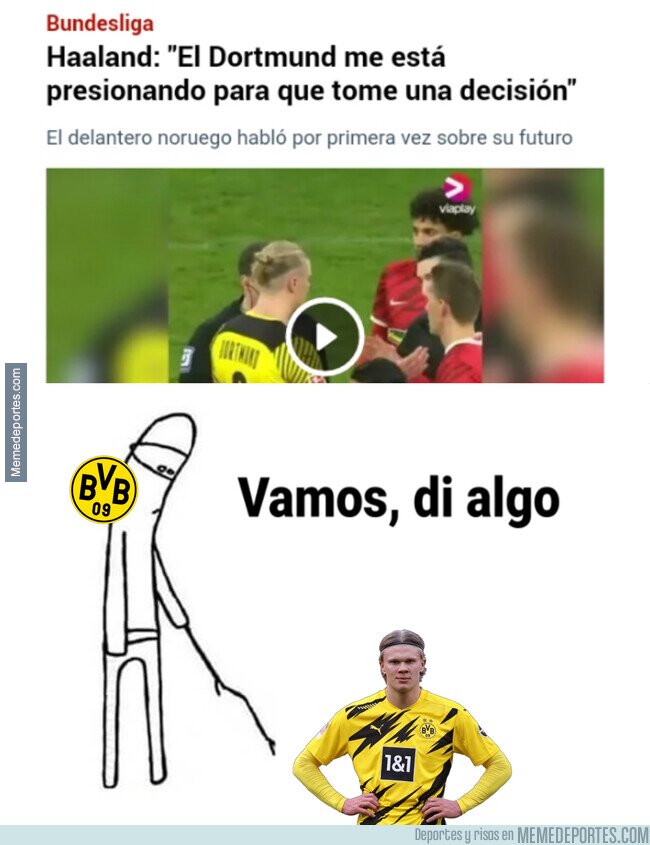 1153128 - Haaland debe decidir ya