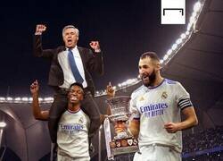 Enlace a Ancelotti es el padre del madridismo