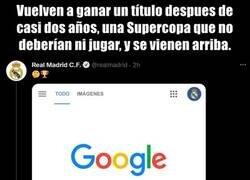 Enlace a El tweet del CM del Madrid que luego borró