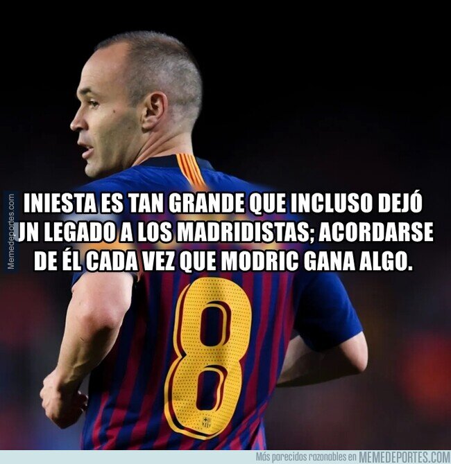 1153293 - Basta de complejos, Iniesta se pudo retirar a los 25 años y aun así seguiría teniendo mejor carrera que Modric