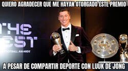 Enlace a Lewandowski no se lo esperaba