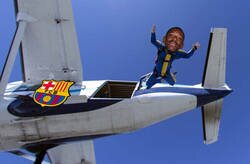 Enlace a Dembélé se cae del avión hacia Bilbao