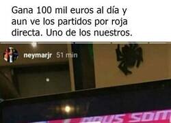 Enlace a Neymar ha sido pillado