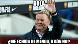 Enlace a Saludos de Koeman