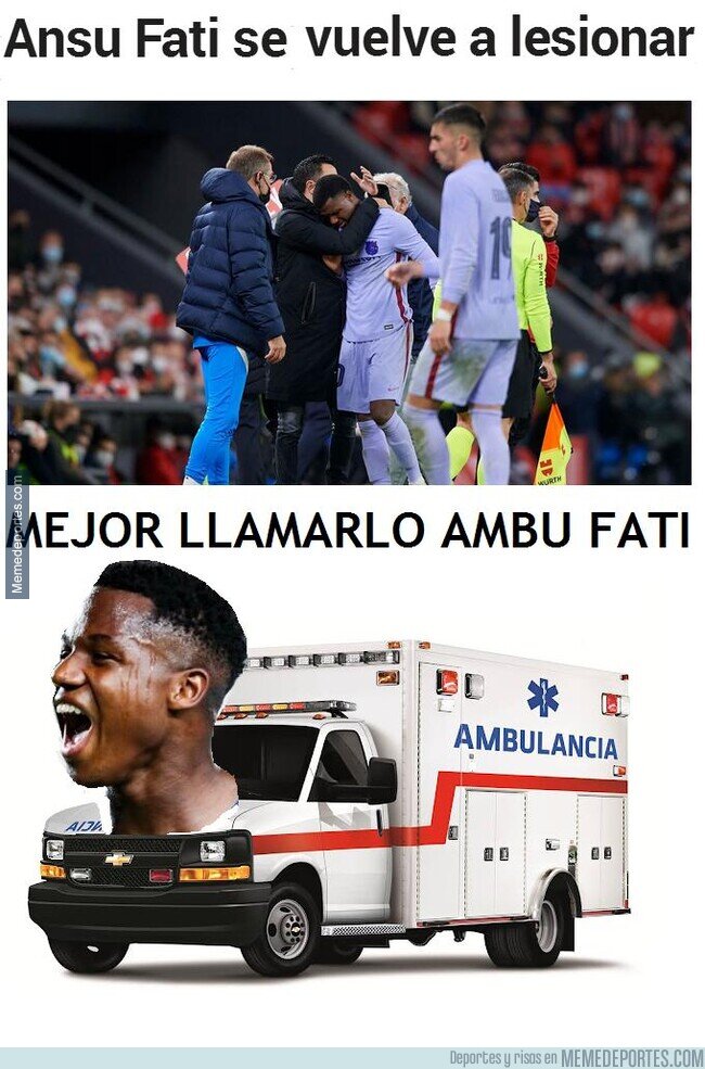 1153625 - Ansu se vuelve a romper..