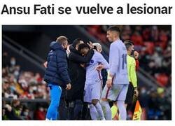 Enlace a Ansu se vuelve a romper..