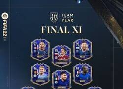 Enlace a El 'Team of the Year' de FIFA22