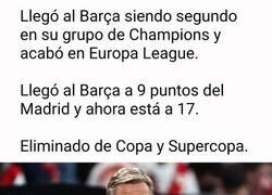 Enlace a Xavi se parece más a Koeman de lo que se cree