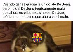 Enlace a De Jong malo y De Jong bueno