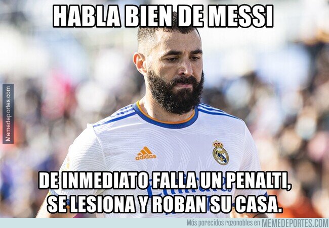 1153772 - Benzema no tuvo un bien fin de semana