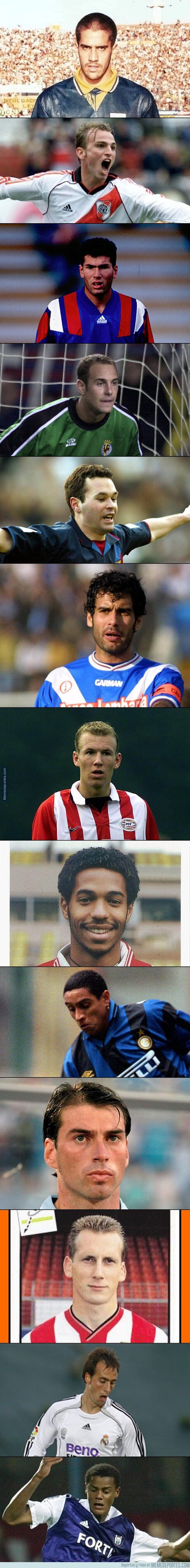 1153786 - Algunos jugadores calvos cuando solían tener pelo