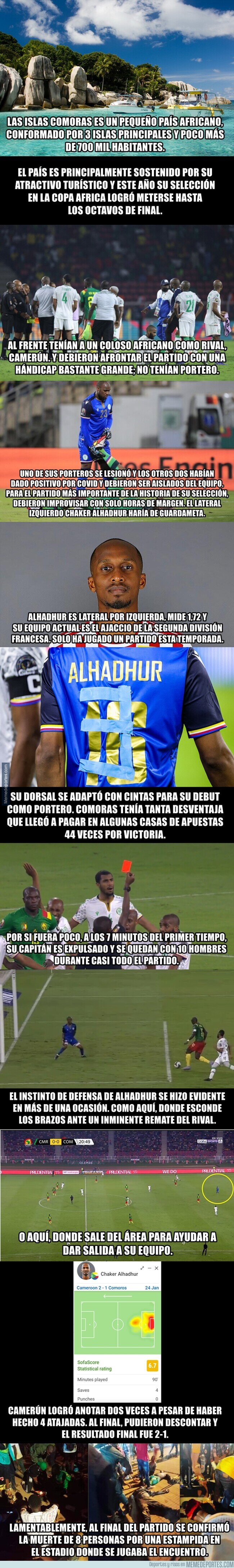 1153815 - La historia de la selección africana que jugó sin porteros