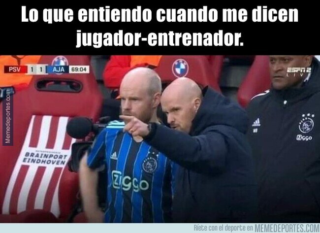 1153827 - Ten Hag haciéndose debutar a si mismo