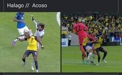 Enlace a Domínguez no tiene los ojazos de Alisson, así que...