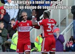 Enlace a Braithwaite y Adama juntos en el Middlesbrough