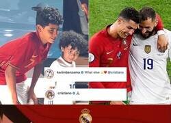 Enlace a Los hijos de Cristiano y Benzema