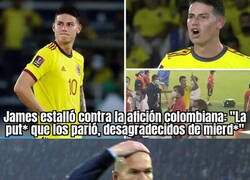 Enlace a Ni Zidane recibió un desprecio así de James