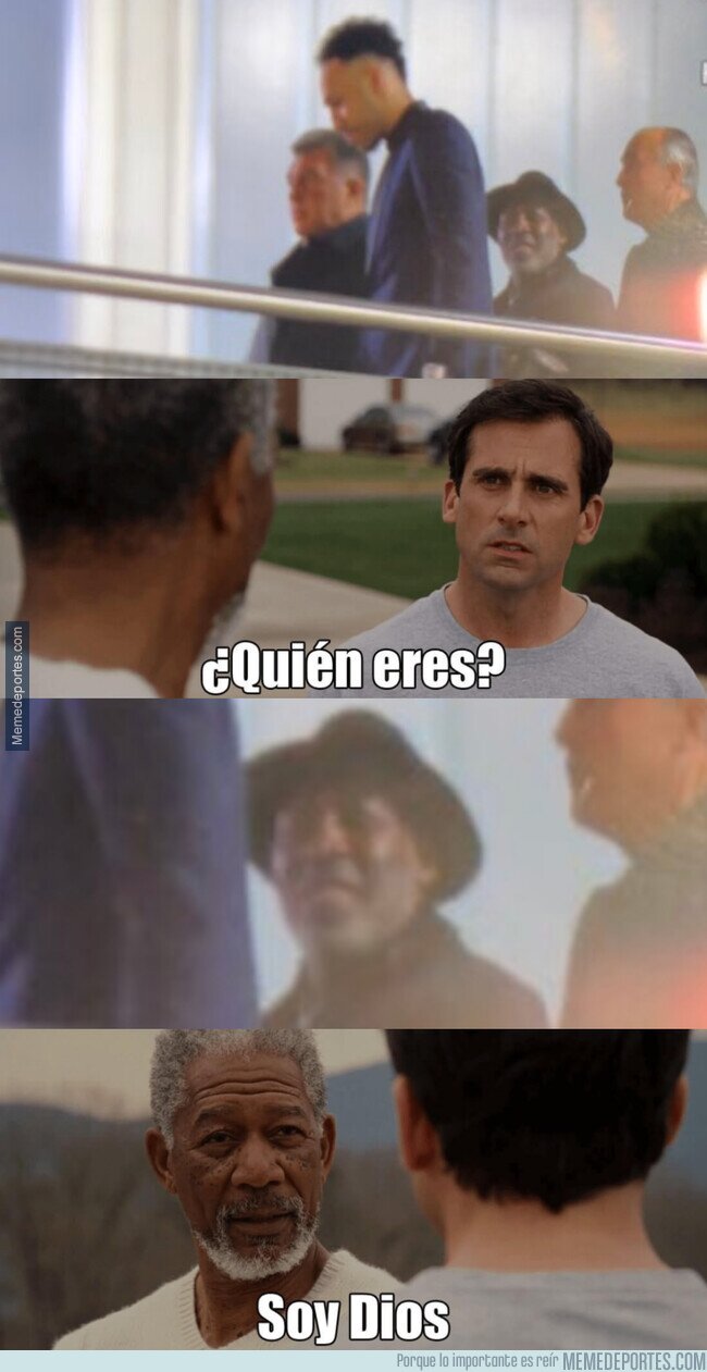 1154227 - Morgan Freeman, presente en el fichaje de Aubameyang