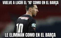 Enlace a Viejas sensaciones para Leo Messi