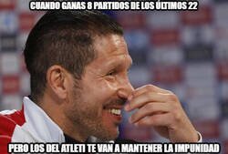 Enlace a Simeone se ríe del Atleti
