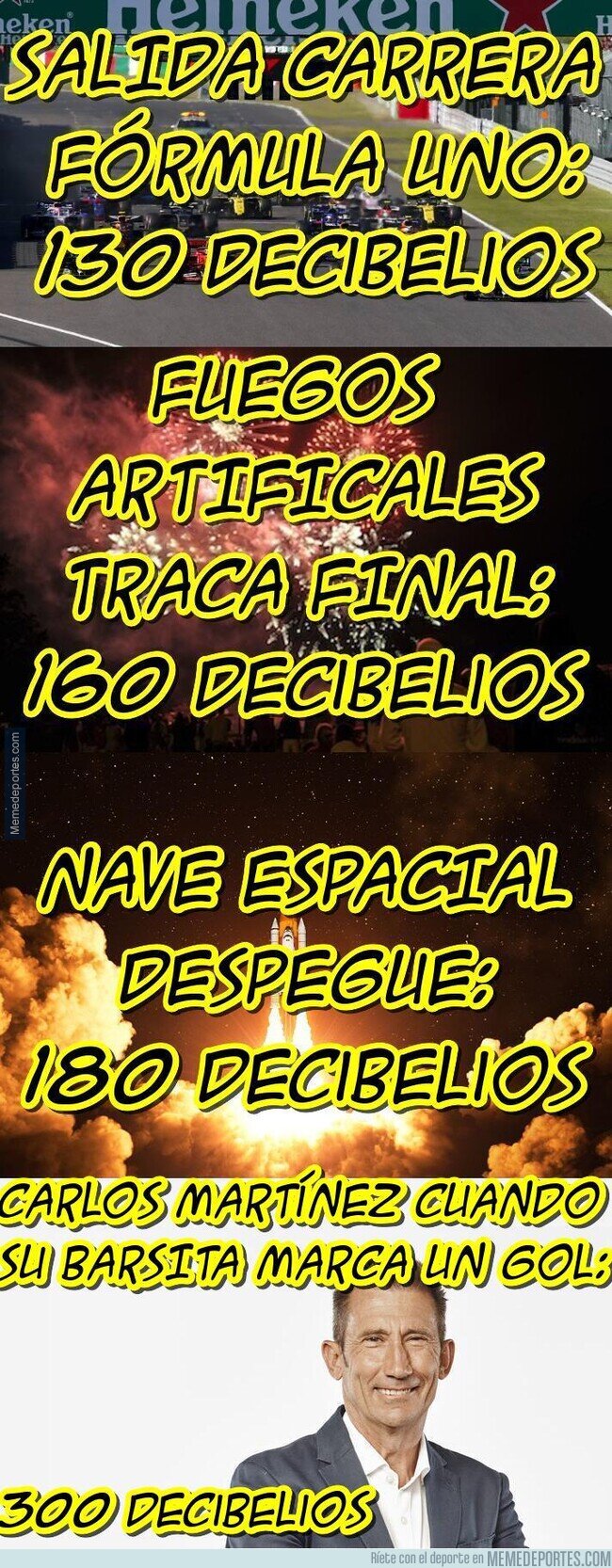 1154573 - Tabla de ruidos con mayor número de decibelios