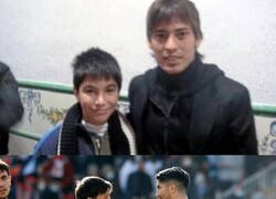 Enlace a Tan solo un chaval valencianista con su ídolo