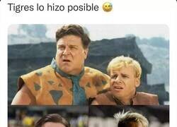 Enlace a Tigres juntó a Los Picapiedra