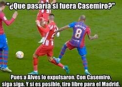 Enlace a Alves hace falta, lo expulsan y aun así algunos están llorando...