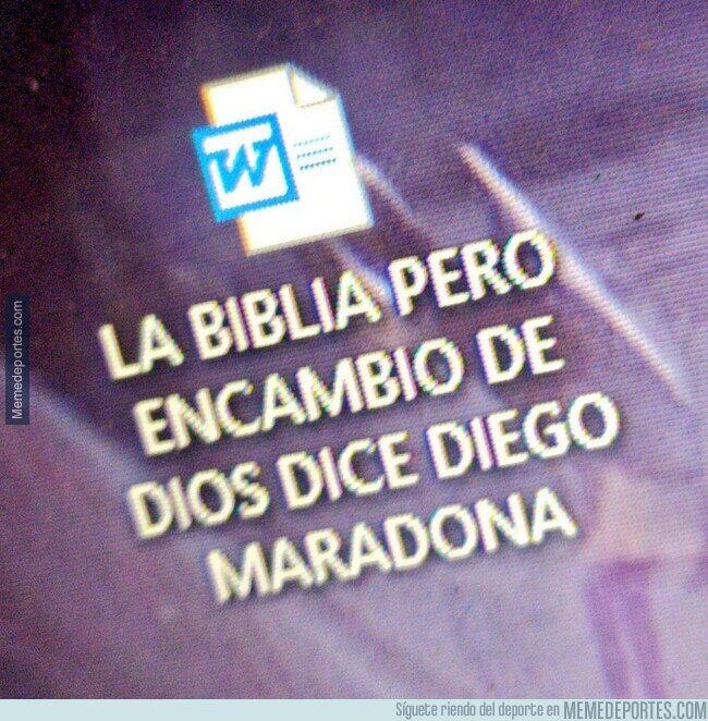 1154766 - El principio el Diego creó el cielo y la tierra...