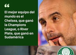 Enlace a Guardiola no acertó al actual campeón de la Libertadores