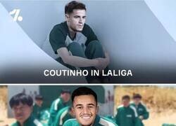 Enlace a Coutinho parece otro