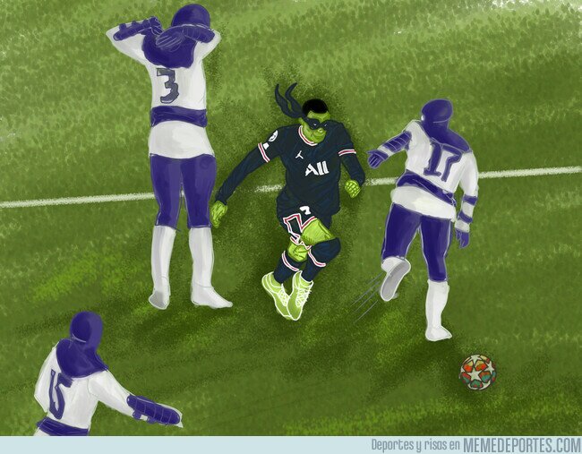 1155148 - Mbappé en la escapada