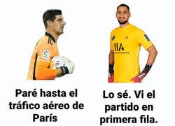 Enlace a Diferentes maneras de ver el partido desde la portería