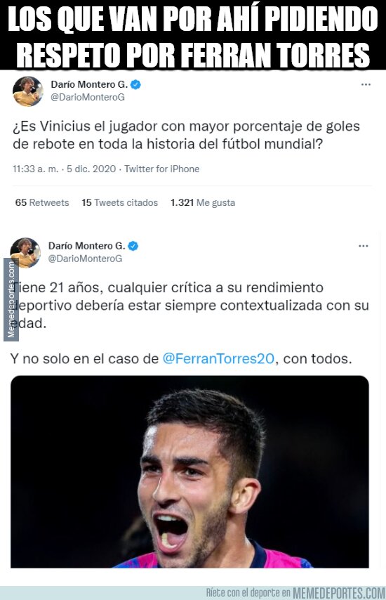 1155311 - Vinicius con 18 años era el meme preferido de la prensa y de muchos